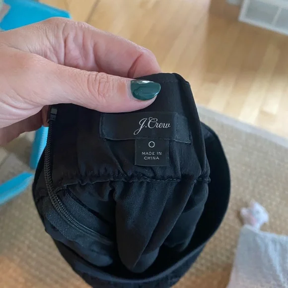 JCrew Black Lace Skirt 0 - Picture 3 of 4